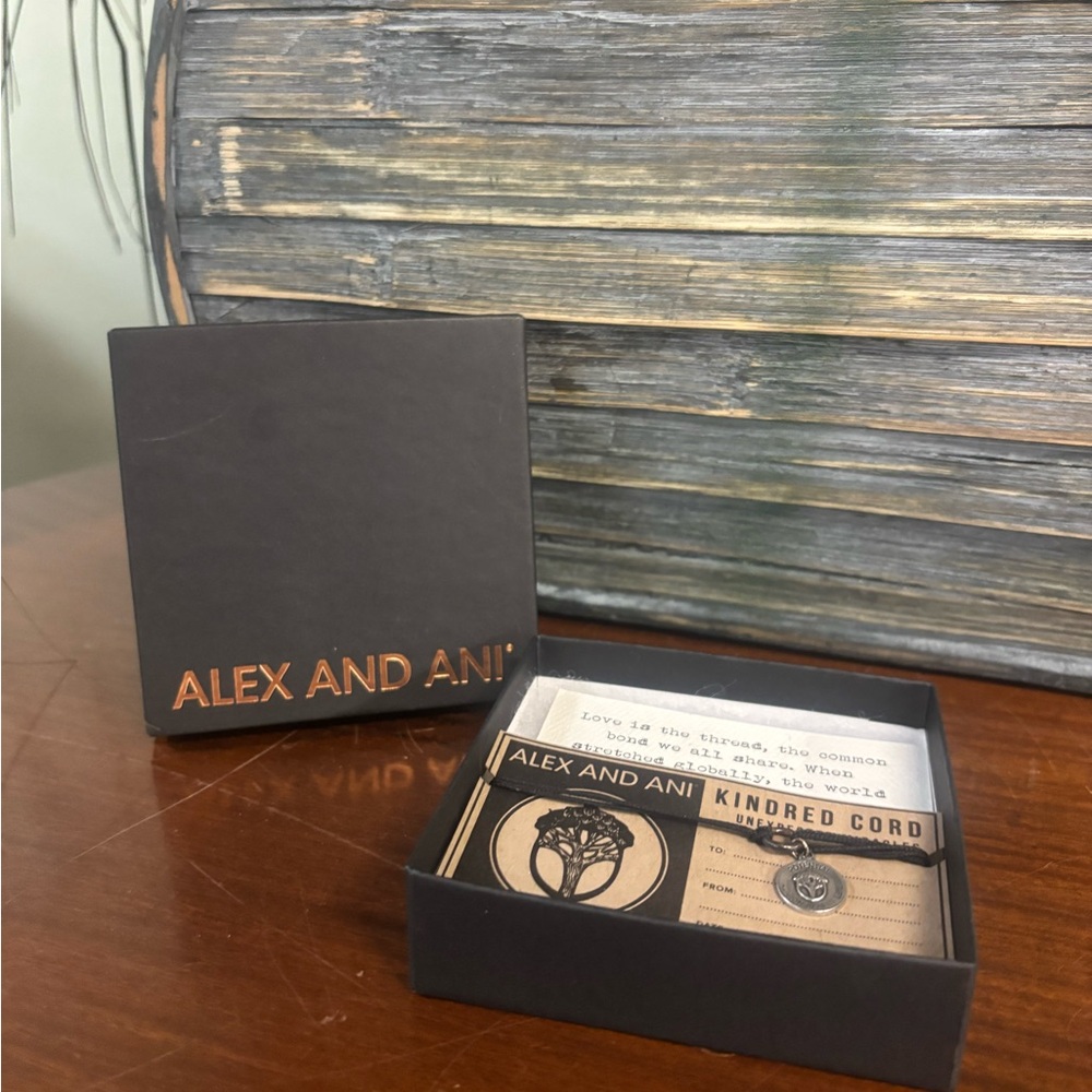 Alex and Ani Black and Gold Accent Decor